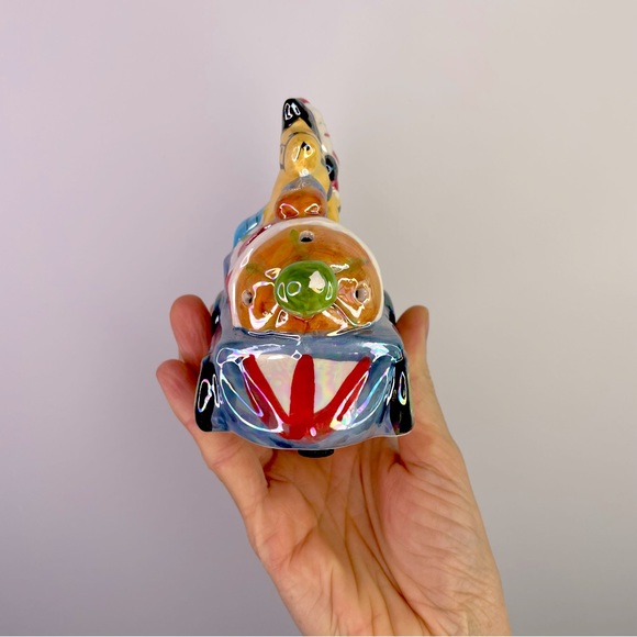 Handmade Ceramic Christmas Santa Led Night Light - Picture 3 of 7